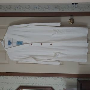 White lounge wear size large New